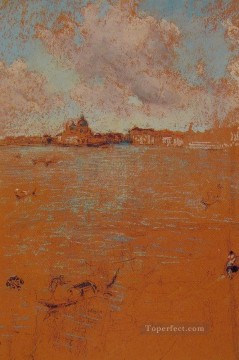 Venecia clásica Painting - Escena veneciana James Abbott McNeill Whistler Venecia